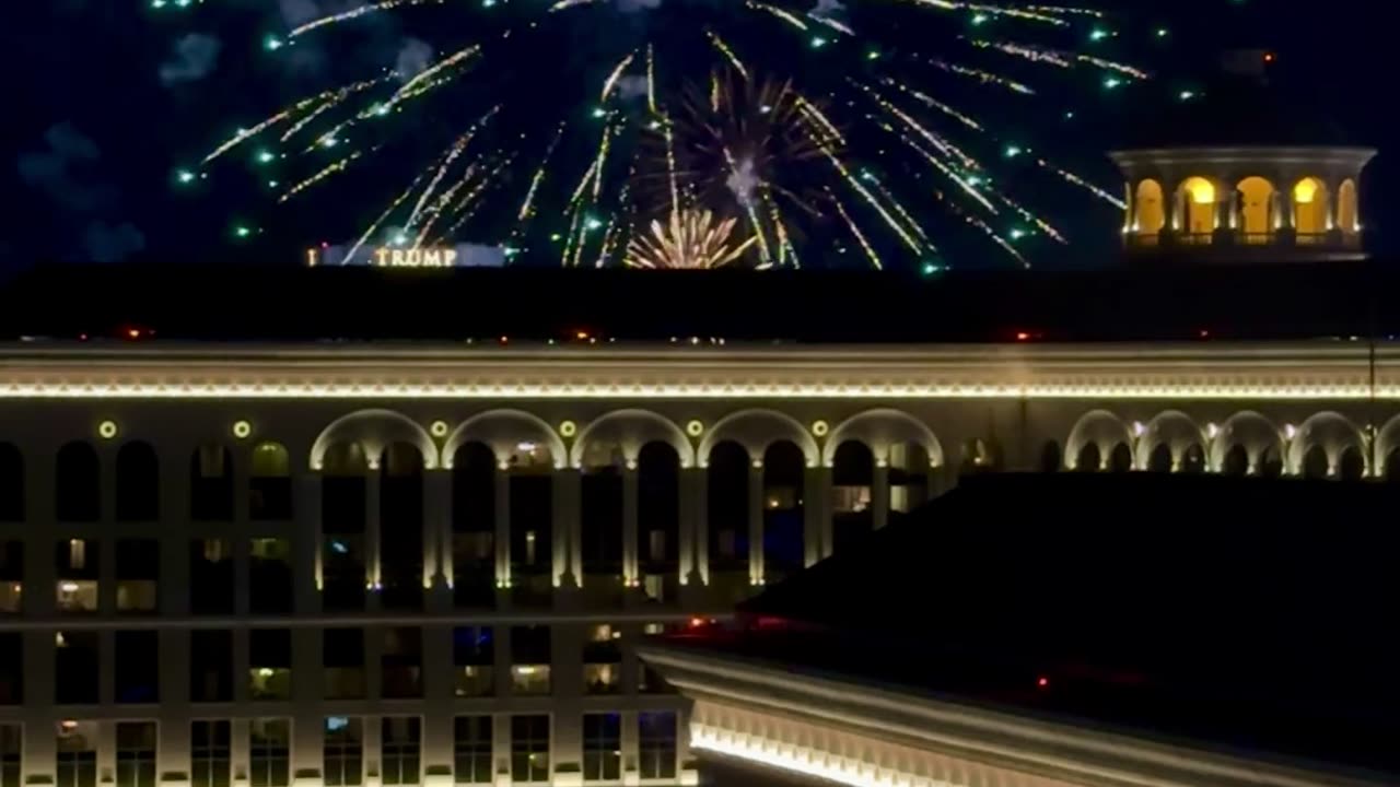 July 4th Fireworks in Las Vegas from Vdara Hotel