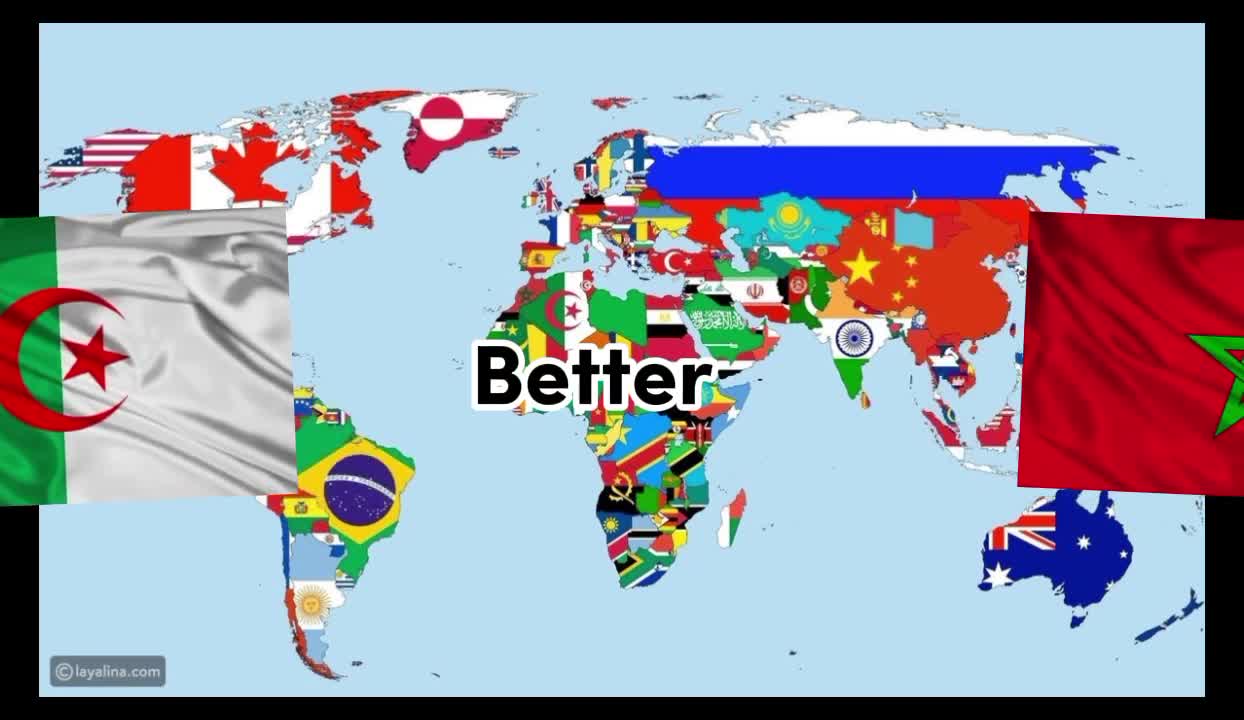 Algeria vs marocco part 2 - comparation