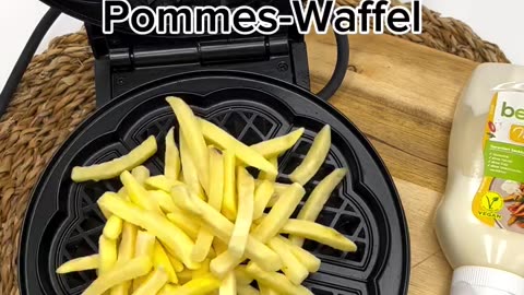 Pommes Waffle 🧇 #viral interesting