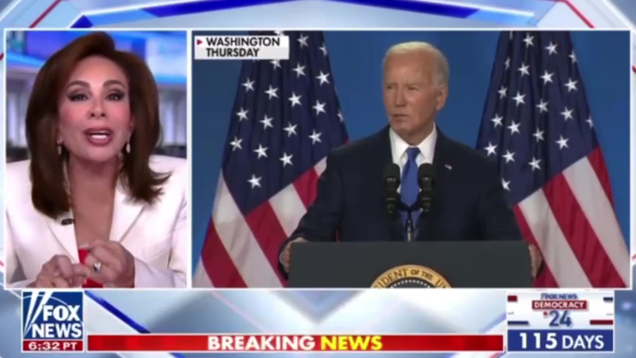 Judge Jeanine calls Jill Biden Dr. evil