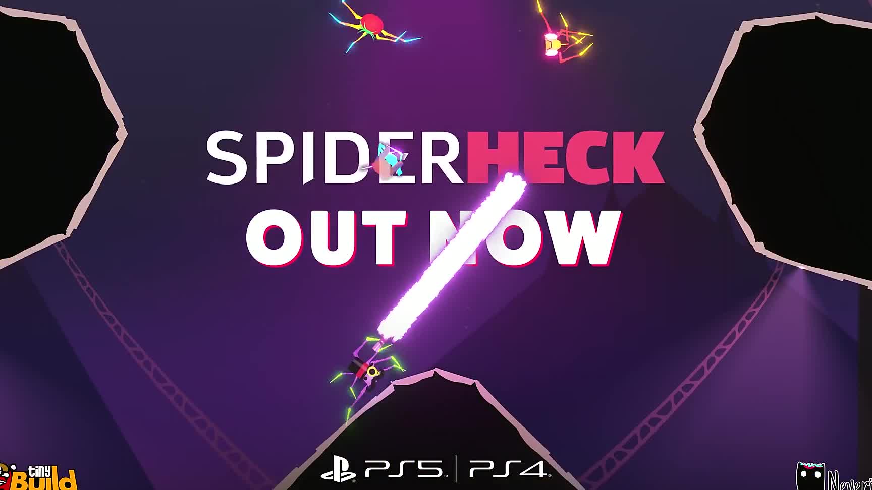 SpiderHeck - Launch Trailer PS5 & PS4 Games