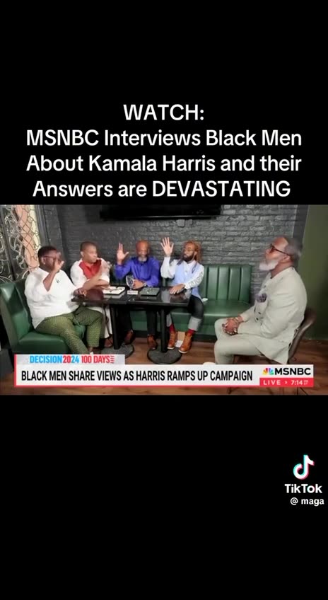Another MSNBC clip proving polls are BS | Harris is ahead in the polls 🤪