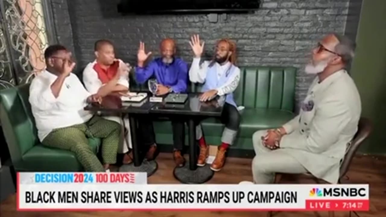 Another MSNBC clip proving polls are BS | Harris is ahead in the polls 🤪