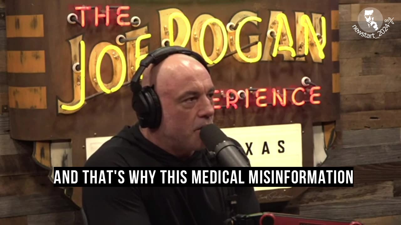 Joe Rogan: Medical misinformation label is fucking horseshit