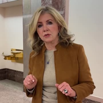 Marsha Blackburn Reacts to Senate Democrats Shutting Down Subpoenas for Epstein’s Flight Logs