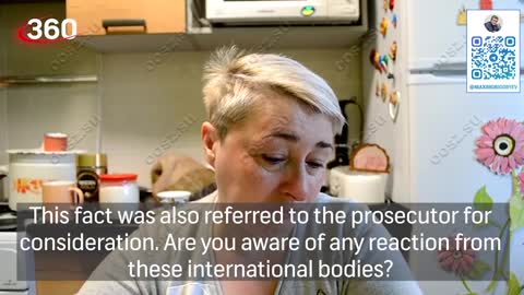 Marina Moiseeva tells how militants from the Ukrainian national "Donbass" killed her father