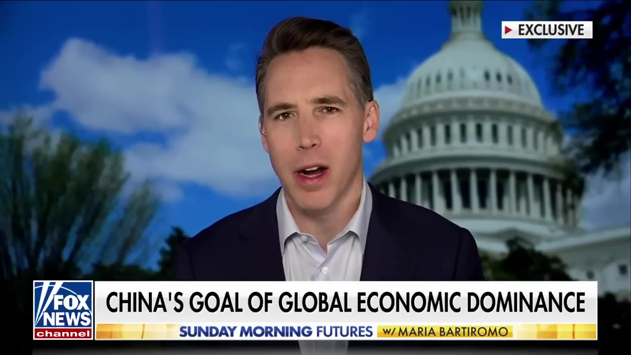 'Terrible mistake': Biden wants to make China richer, Sen. Josh Hawley