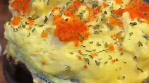 Soft steamed egg custard