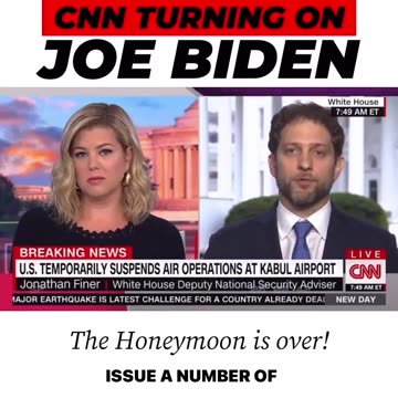 Even FAKE NEWS CNN Is Wising Up To Biden's Bull Shit