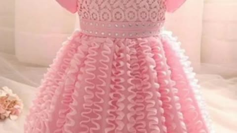 1to10 year old baby girl fancy frock design