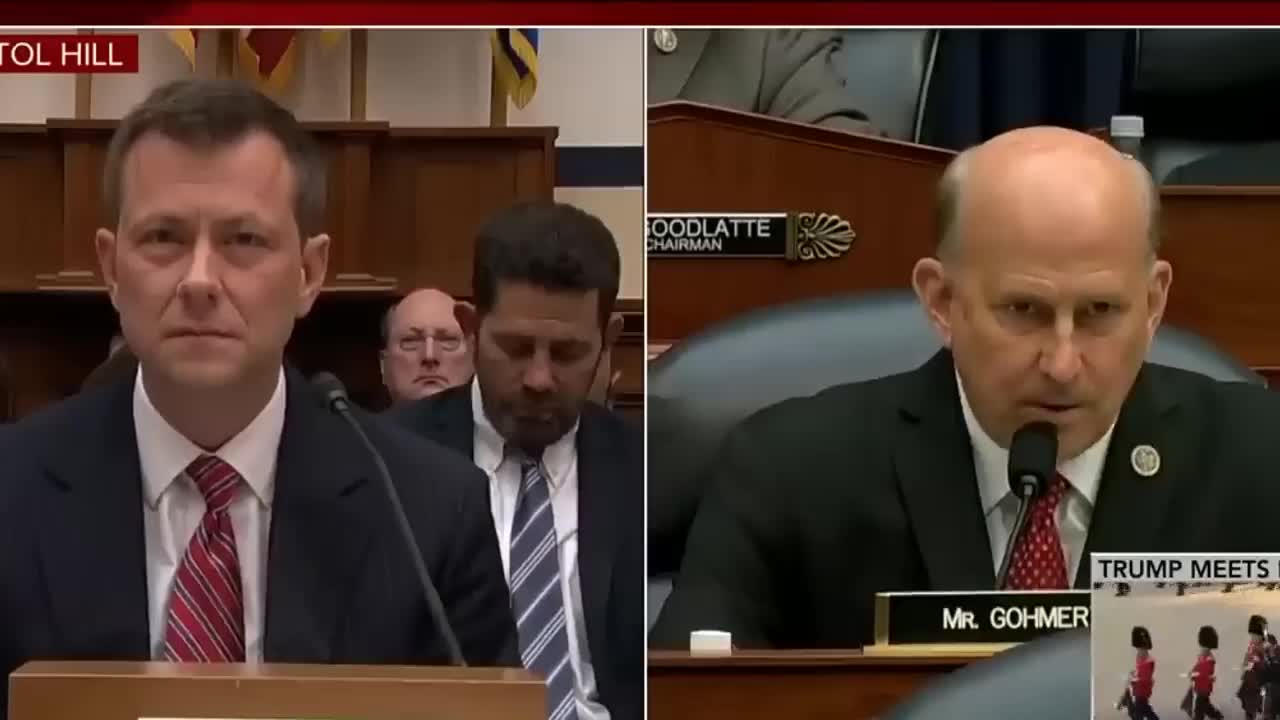 Watch 'F.BI JERK' Peter Strzok has MELTDOWN after Goumert SHREDS him with 'Cl.inton email' coverup