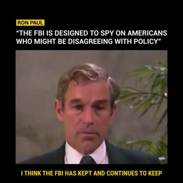 Libertarian tells us about the FBI