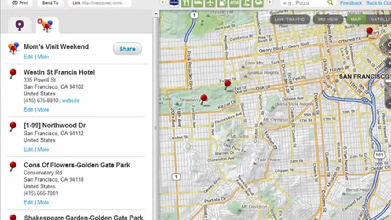 mapquest driving directions