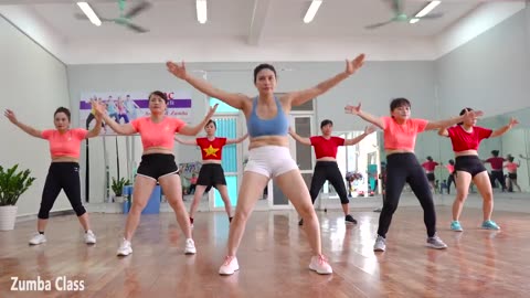 🔥 HOT 🔥 Reduction Of Belly Fat Quickly | 27 Mins Aerobic Dance Workout | Zumba Class