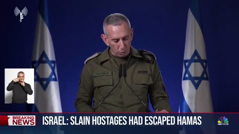 Israel: Mistakenly killed hostages had escaped Hamas 5 days earlier