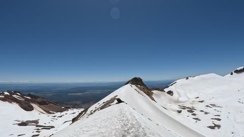 Along Dome Ridge - Ruapehu