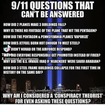 SEPTEMBER 11TH WAS A PLANNED EVENT