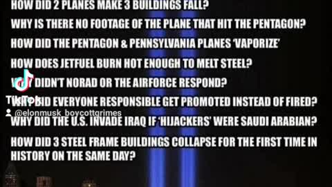 SEPTEMBER 11TH WAS A PLANNED EVENT