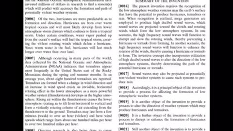 GEO engineering - Tornado Patents not Climate Change, its all artificial