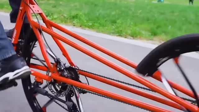 😘 এমন অদ্ভুত সাইকেল আপনি জীবনেও দেখেননি | Cycle With Half Wheels