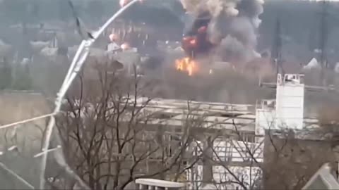 Ukraine Russia War RPG Smashes Into Target Fired From Window