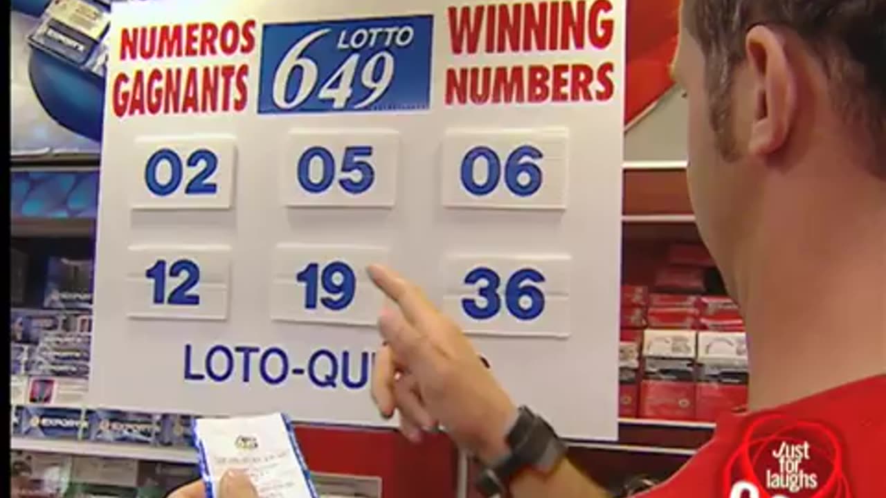 Blind Man Lottery Winner