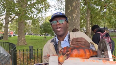 (1) Man of God - Death Resurrection - Speakers Corner Hyde Park London 18-9-2022