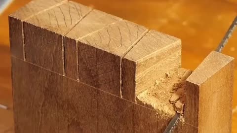 Beautiful Hand Cut Dovetails