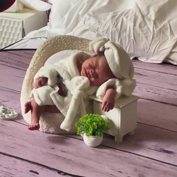 Funny View of Baby photo shoot