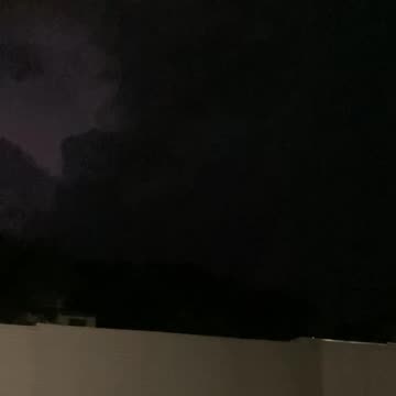 Continuous Lightning from a storm in Illinois part 2 8-27-2024