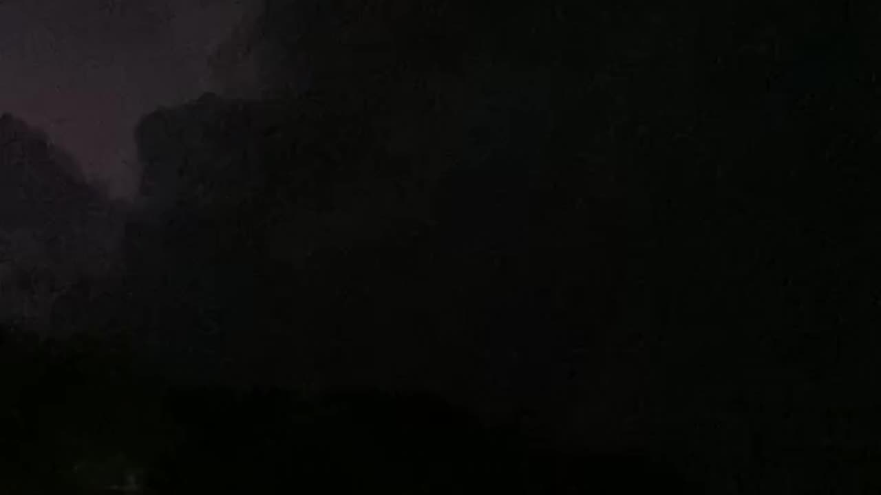 Continuous Lightning from a storm in Illinois part 2 8-27-2024