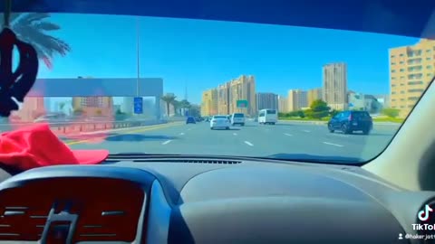 Driving Dubai