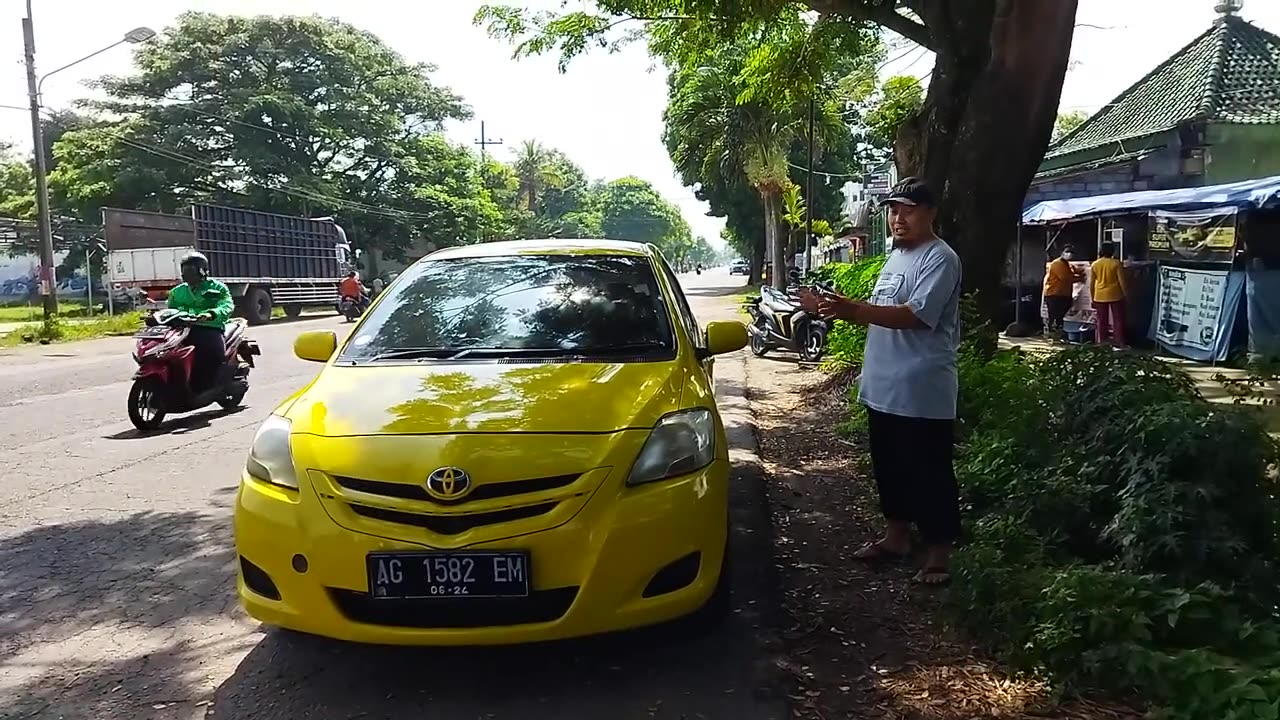 Yellow Car Toyota