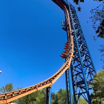Crazy ride especially when it drops! #adrenalinerush #rollercoaster