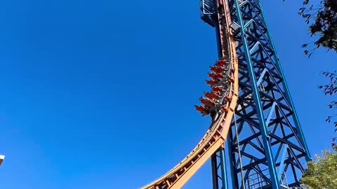 Crazy ride especially when it drops! #adrenalinerush #rollercoaster