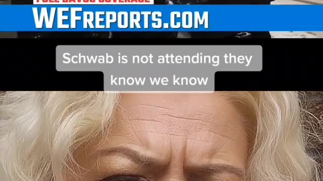 Charles Schwab is not even going to be at davos he knows we