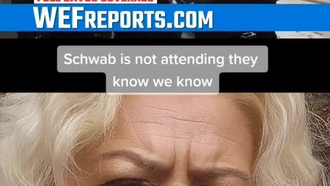 Charles Schwab is not even going to be at davos he knows we