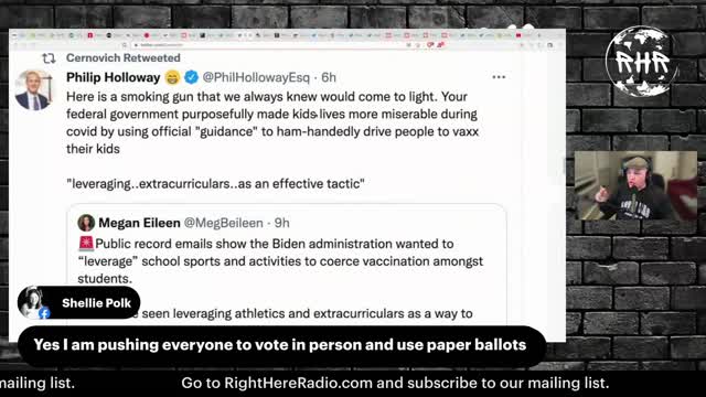 The Biden Regime Threatened To Take Away Sports & Extracurricular Activities From Unvaxxed Children