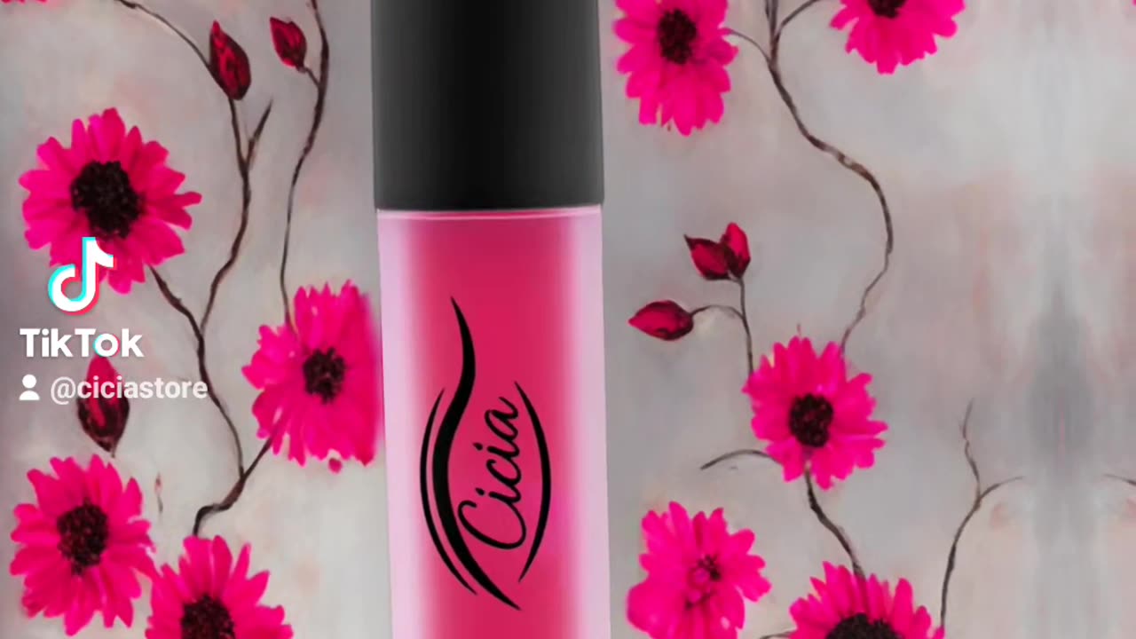 Cicia Premium Pink Lip Oil - Cherry Moisturizing and Nourishing Glossy Finish | Lip Care Treatment