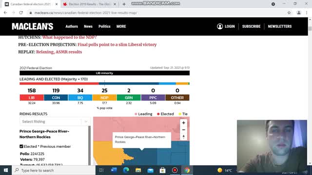 2021 Canadian Federal Election Results!