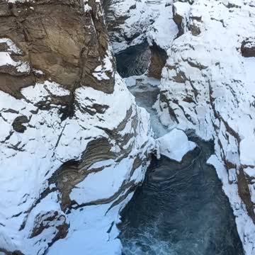 Looking Over A Cliff
