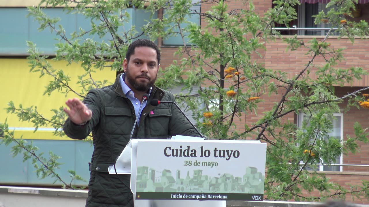 Elecciones 28M Barcelona| VOX inicia la campaña en Santa Coloma de Gramanet (1)