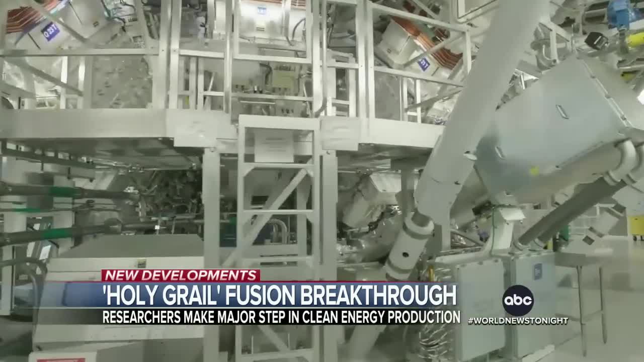 Scientific 'breakthrough' announced in nuclear fusion