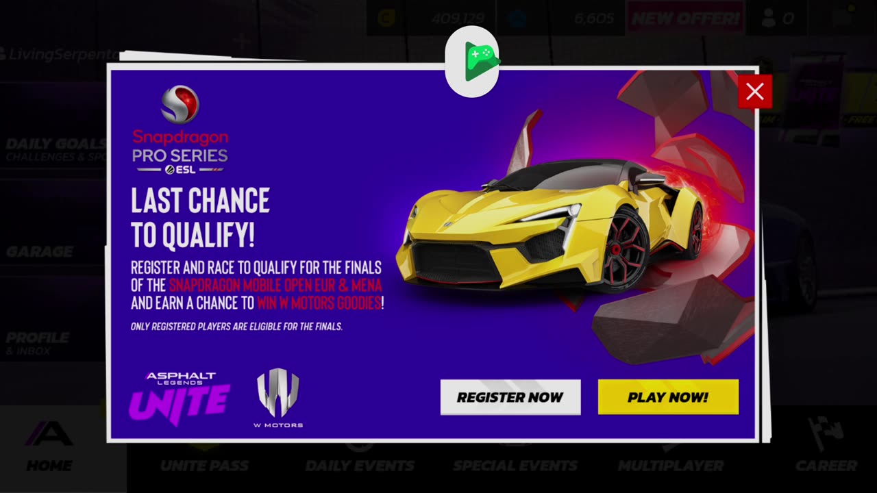 Asphalt Legends Unite - Sponsorship rewards has been lost!