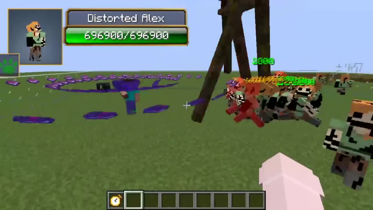 Herobrine vs Error422 all creepypasta mobs in minecraft part 107