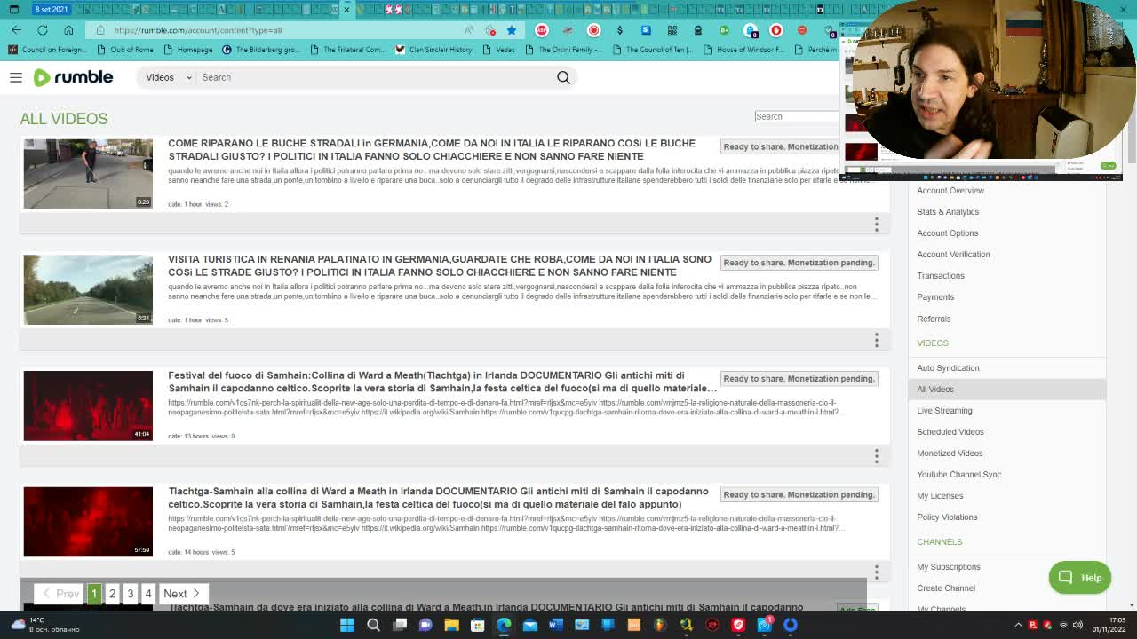 I video di Samhain era lo scherzetto di Samhain appunto e ho spiegato il loro culto massonico politeista pagano con prove video e testuali..io non sono pagano lo ripeto ho solo spiegato la differenza che c'è tra quello che dico io e i massoni