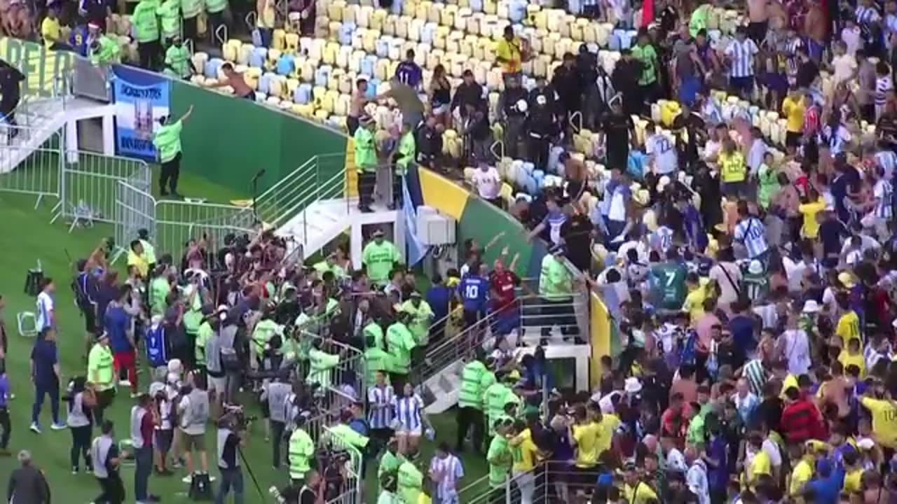 Argentina vs Brazil fight