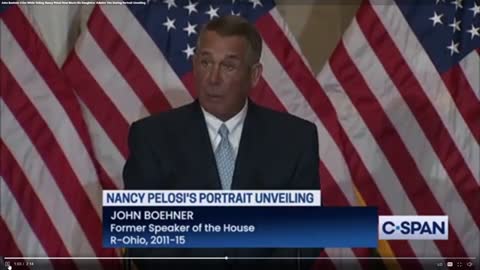 EXPLAINS A LOT! John Boehner turns into a crying mess over MOST DANGEROUS WOMAN IN AMERICA