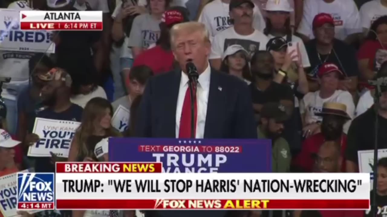 Trump: They put a camera in her face She can’t even talk