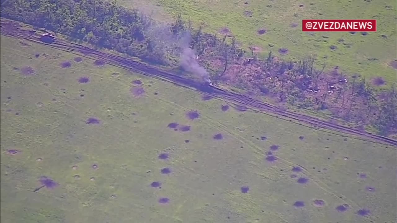 Russian strikes on Ukrainian forces in Zaporozhye